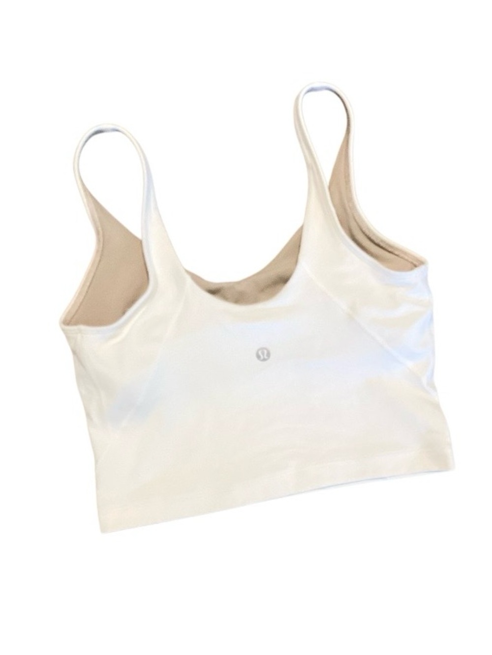 Lululemon Align Tank Top Bra Light Support White 6 - Picture 6 of 10